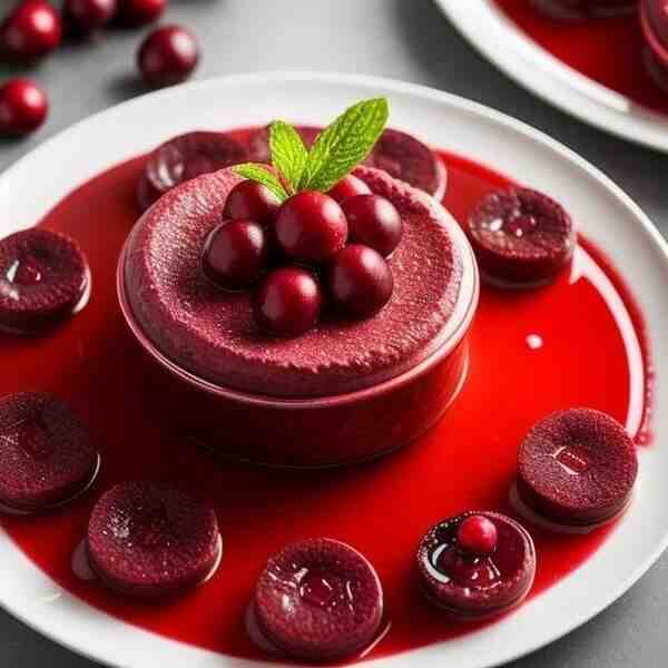 Паштет из куриной печени с брусничным желе